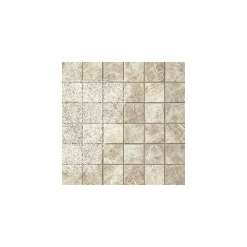 Мозаика Atlas Concorde Empire Tajmahal Mosaic Lap 30x30 бежевый лаппатированный под мрамор купите по цене 17613 руб/м²