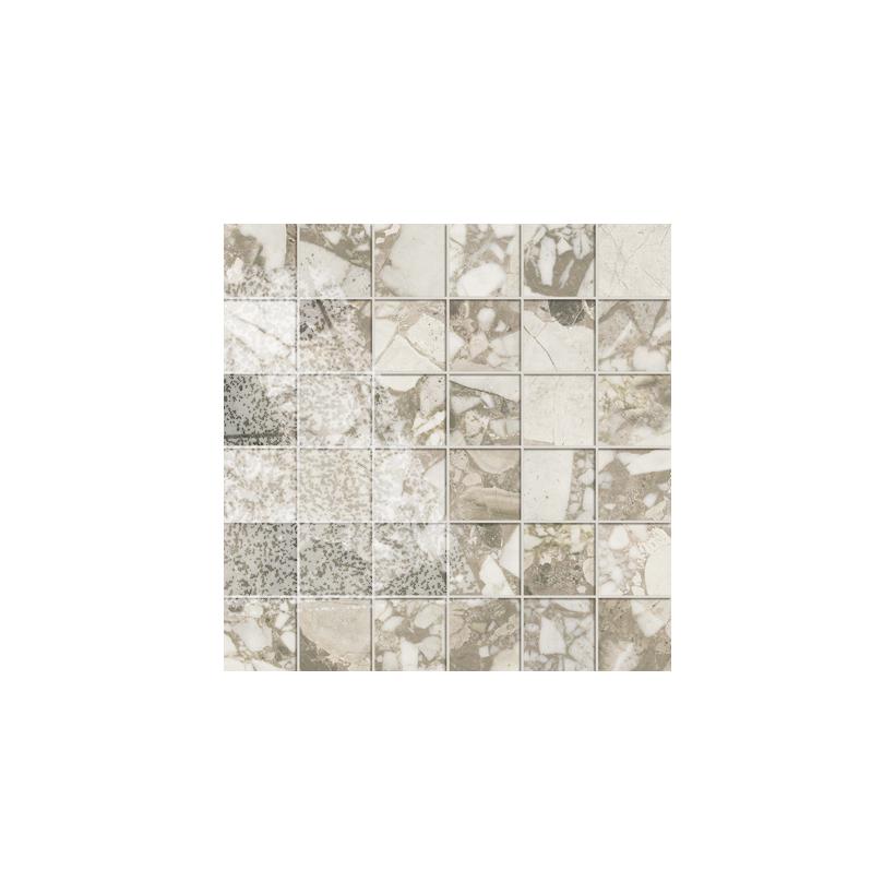 Мозаика Atlas Concorde F.d.M. Ceppo Ap. Cream Mosaic Lap 30x30 серый светлый лаппатированный купите по цене 17613 руб/м²