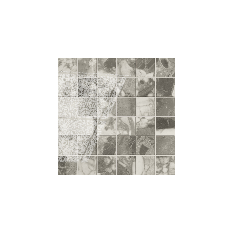 Мозаика Atlas Concorde F.d.M. Ceppo Ap. Pearl Mosaic 30x30 серый светлый матовый купите по цене 12444 руб/м²