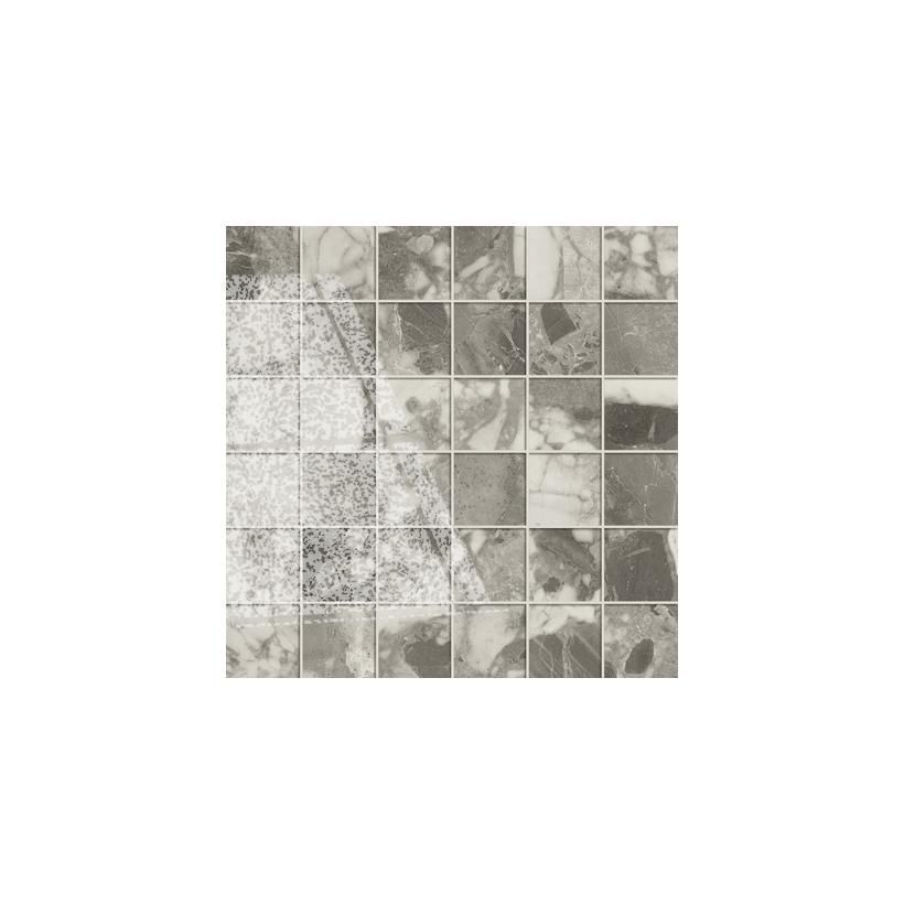 Мозаика Atlas Concorde F.d.M. Ceppo Ap. Pearl Mosaic Lap 30x30 серый светлый лаппатированный купите по цене 17613 руб/м²