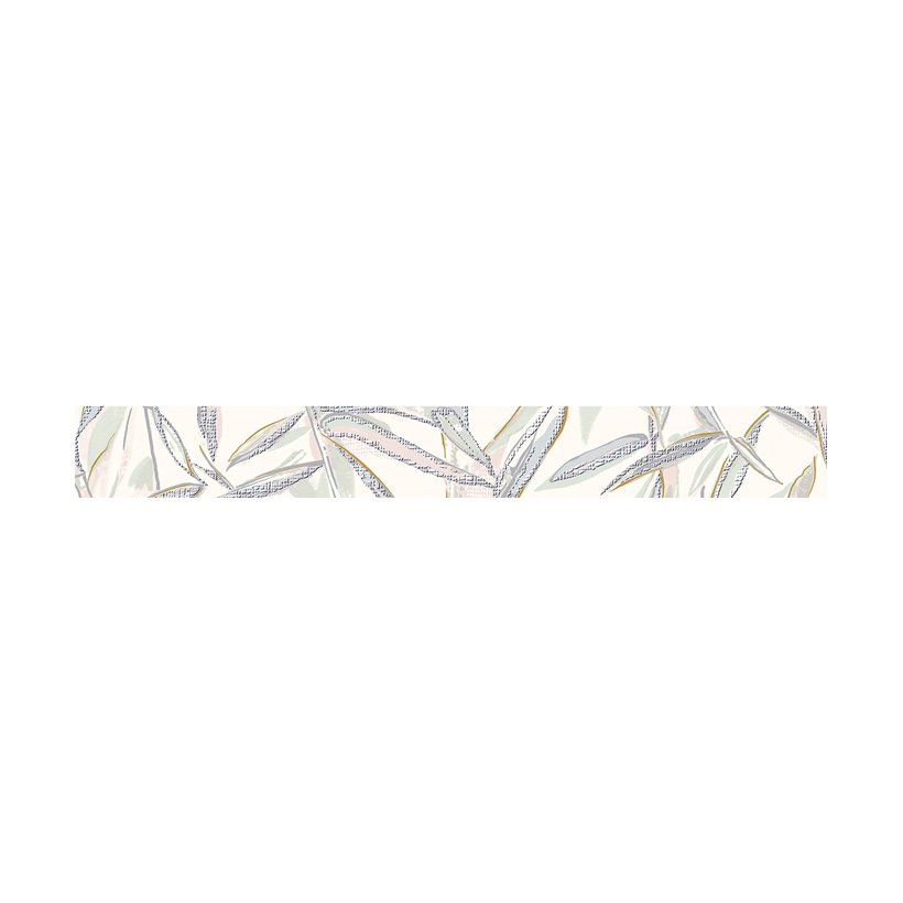 Бордюр Azori Lounge Liana 50,5x6,2 глянцевая однотонная плитка