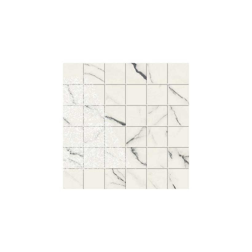 Мозаика Atlas Concorde F.d.M. Lilac Mosaic Cer 30x30 белый матовый купите по цене 12651 руб/м²
